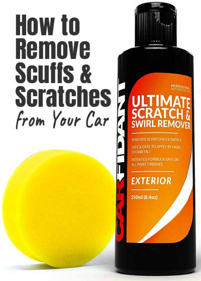 How to Remove Scuff Marks from Car with Ultimate Scuff and Scratch Remover