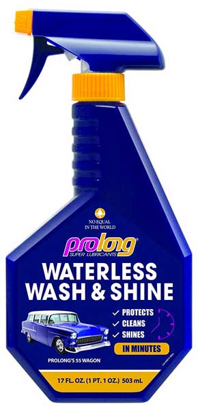 Prolong Waterless Wash and Shine 17 Ounce Spray Bottle (5 Car Washes)